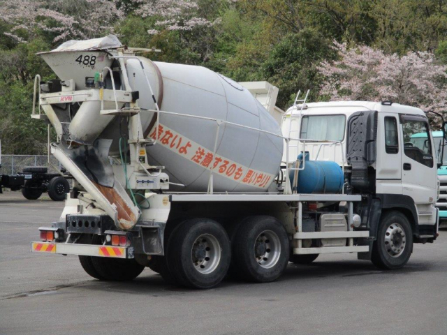 H25 いすゞ ギガ 大型ミキサー ドラム容量8.7立米