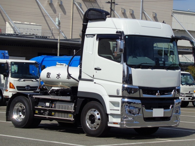 R6 三菱 トラクタヘッド ダンプトレーラー用ポンプ付 第5輪11,500kg