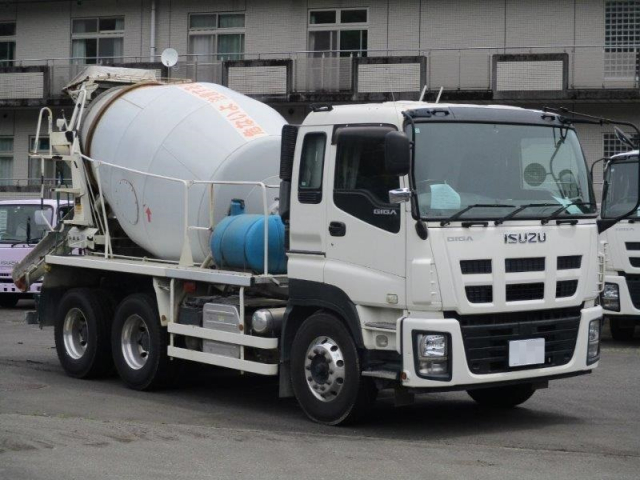 H25 いすゞ ギガ 大型ミキサー ドラム容量8.7立米