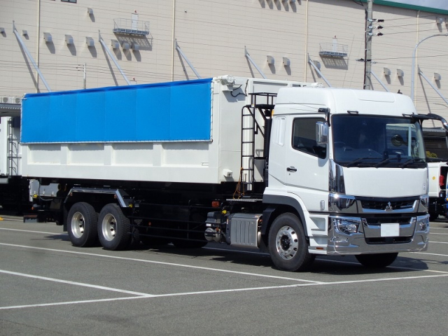 R4 三菱 スーパーグレート 25t フックロール+コンテナセット