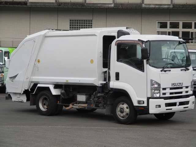 H25 いすゞフォワード  4tプレス式塵芥車 8.2立米