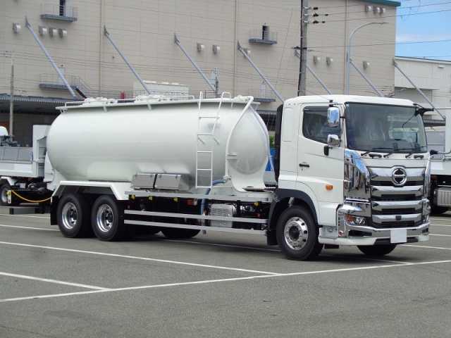 R6 日野 プロフィア 25t 粉粒体運搬車 エアレーション式 2デフ *未使用車*