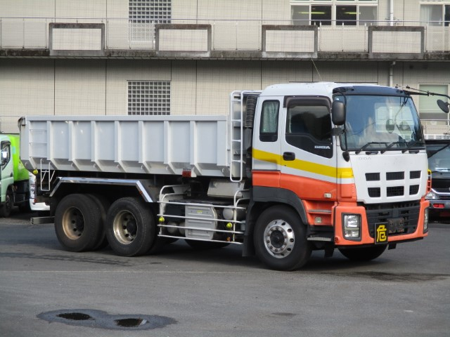H23　いすゞギガ　ステンレス深ダンプ