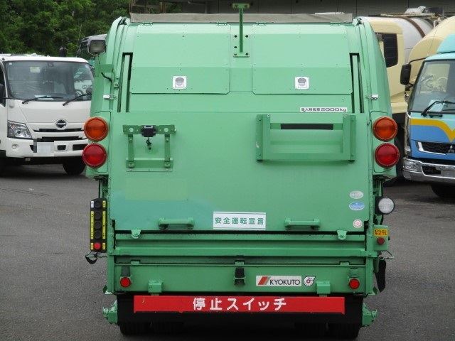 H28　いすゞエルフ　2tプレス式塵芥車　4.3立米