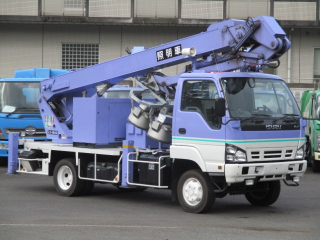H18 いすゞエルフ タダノ ブーム式照明車 ※詳細準備中
