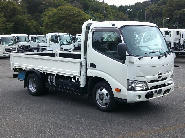 R4 日野 デュトロ 3t セミロング平ボディ