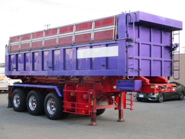 H29 3軸 極東製ダンプセミトレーラー GVW36トン
