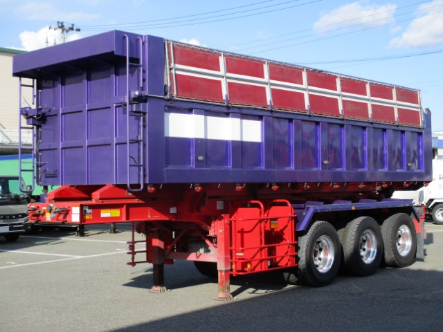 H29 3軸 極東製ダンプセミトレーラー GVW36トン ※状態表準備中