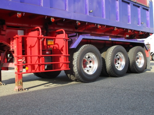 H29 3軸 極東製ダンプセミトレーラー GVW36トン ※状態表準備中