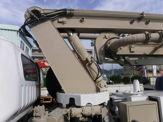 H21 いすゞ エルフ 小型コンクリートポンプ 極東製スクイーズ式