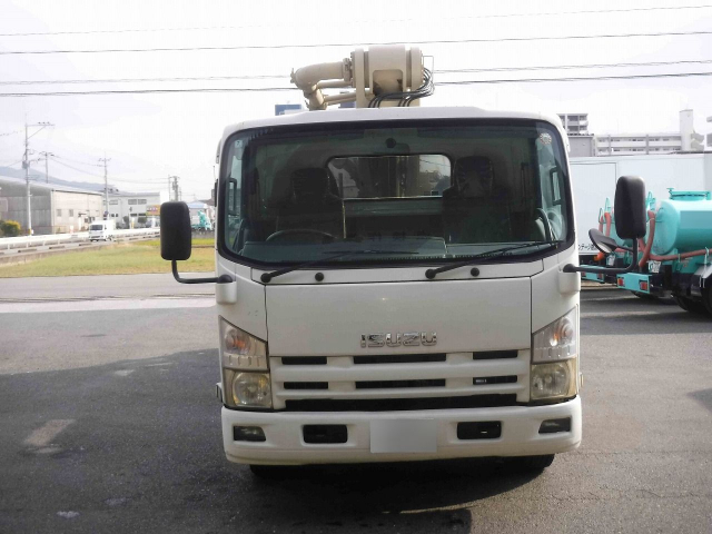 H21 いすゞ エルフ 小型コンクリートポンプ 極東製スクイーズ式