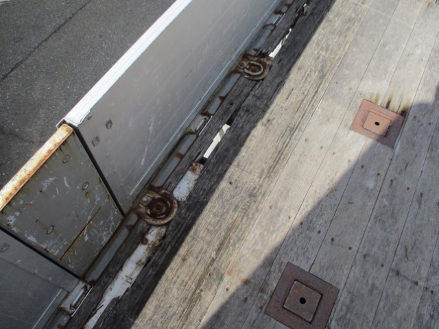 H22 いすゞギガ アルミブロック平ボディ クレーン付き