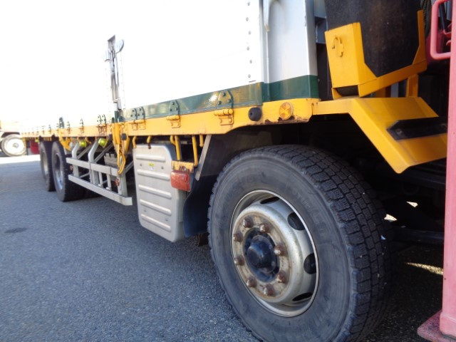 H22 いすゞギガ アルミブロック平ボディ クレーン付き