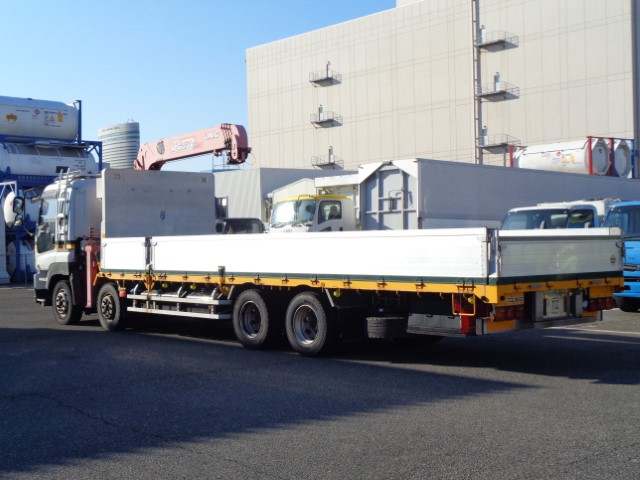 H22 いすゞギガ アルミブロック平ボディ クレーン付き