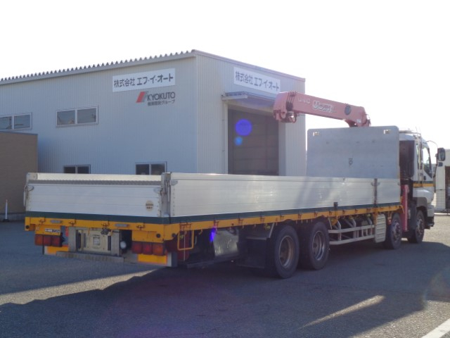 H22 いすゞギガ アルミブロック平ボディ クレーン付き