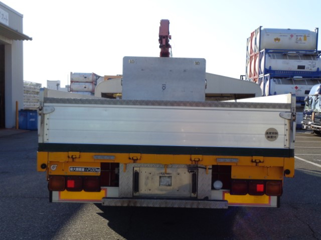 H22 いすゞギガ アルミブロック平ボディ クレーン付き