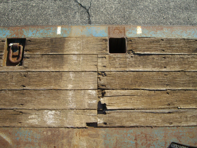 H26 東邦 3軸平床セミトレーラー