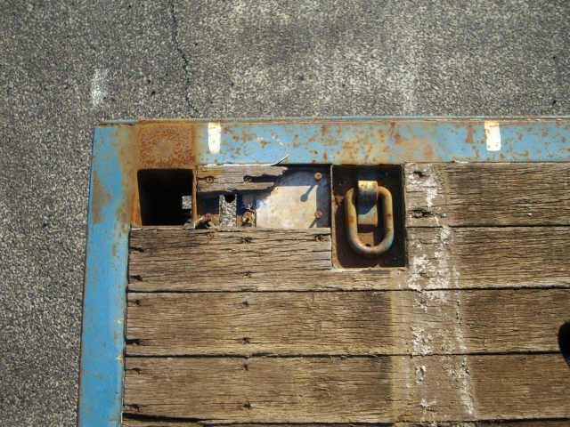 H26 東邦 3軸平床セミトレーラー