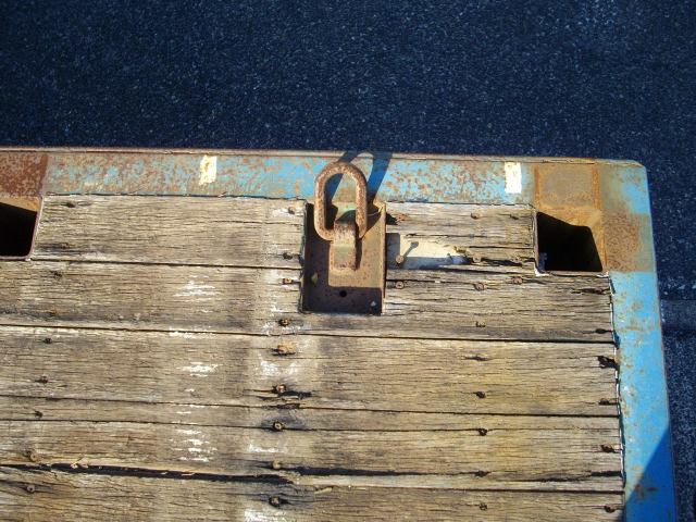 H26 東邦 3軸平床セミトレーラー