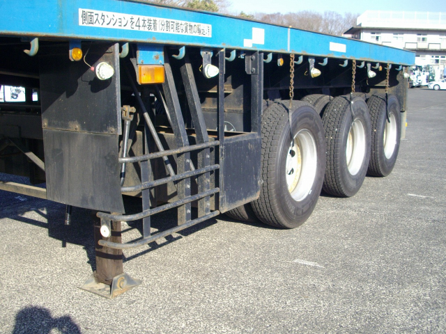 H26 東邦 3軸平床セミトレーラー