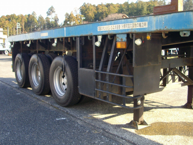 H26 東邦 3軸平床セミトレーラー