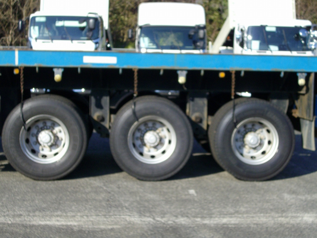 H26 東邦 3軸平床セミトレーラー