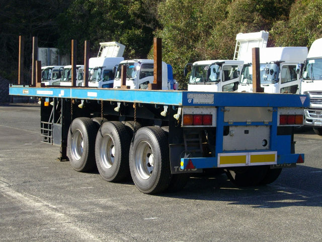 H26 東邦 3軸平床セミトレーラー