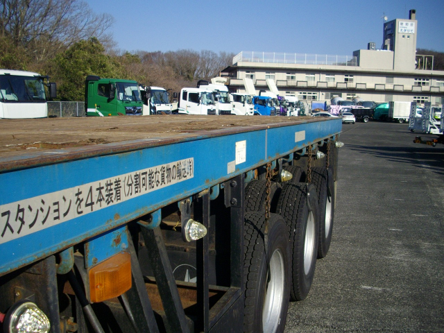 H26 東邦 3軸平床セミトレーラー
