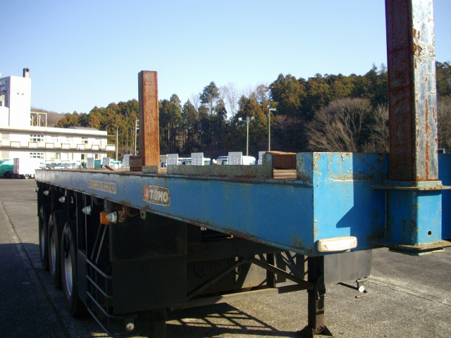H26 東邦 3軸平床セミトレーラー