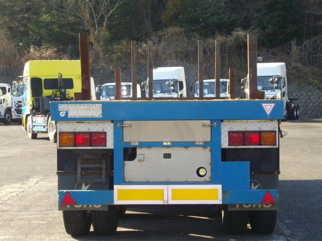 H26 東邦 3軸平床セミトレーラー