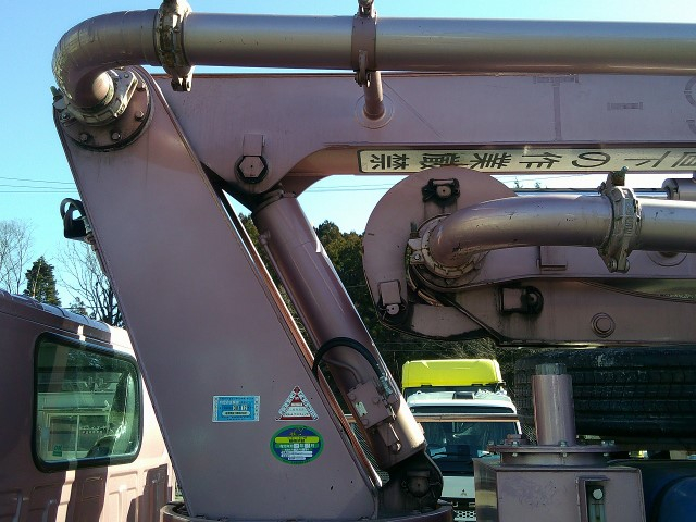 H30 いすゞエルフ 極東製スクイーズ式コンクリートポンプ車