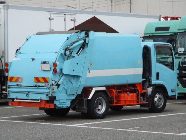 H26 いすゞエルフ プレス式塵芥車6.9立米 高容積