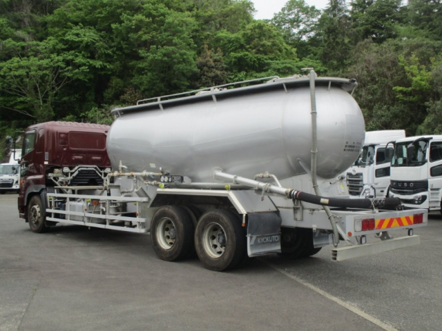 H25 日野プロフィア 25t粉粒体運搬車 エアスライド式