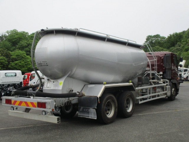 H25 日野プロフィア 25t粉粒体運搬車 エアスライド式
