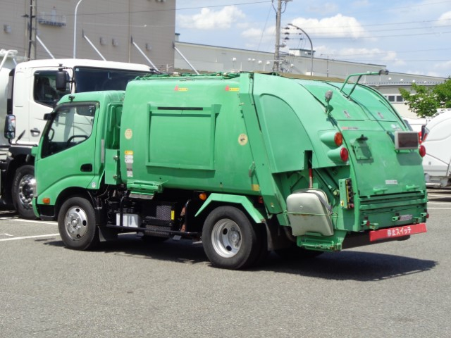 H27 日野デュトロ プレス式塵芥車4.3立米