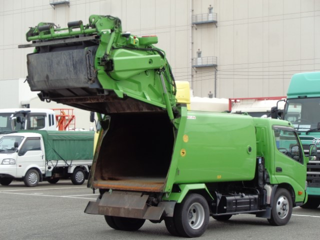 H28 日野デュトロ 回転式塵芥車5.1立米 反転装置付き