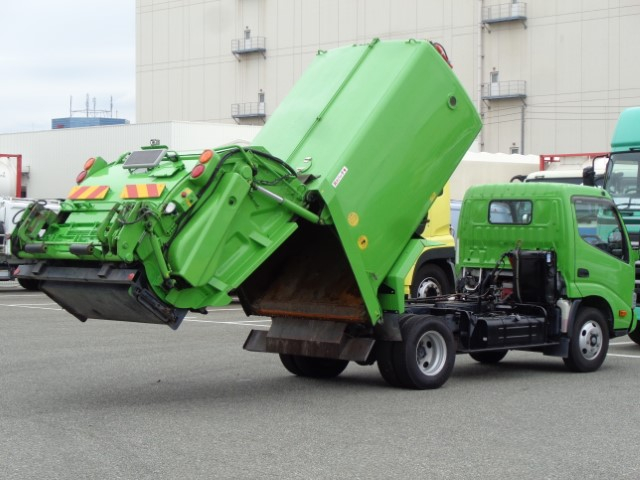 H28 日野デュトロ 回転式塵芥車5.1立米 反転装置付き