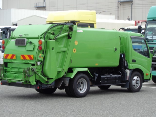 H28 日野デュトロ 回転式塵芥車5.1立米 反転装置付き