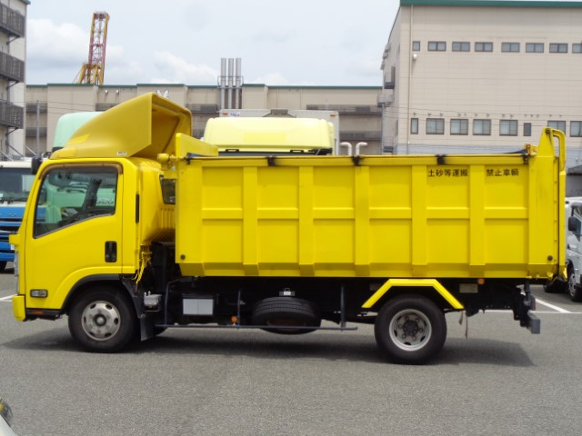 H29 いすゞエルフ 土砂禁深ダンプ