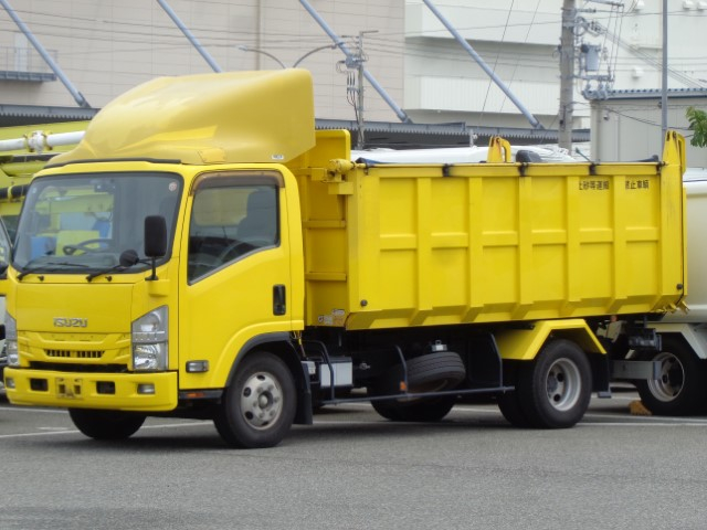 H29 いすゞエルフ 土砂禁深ダンプ