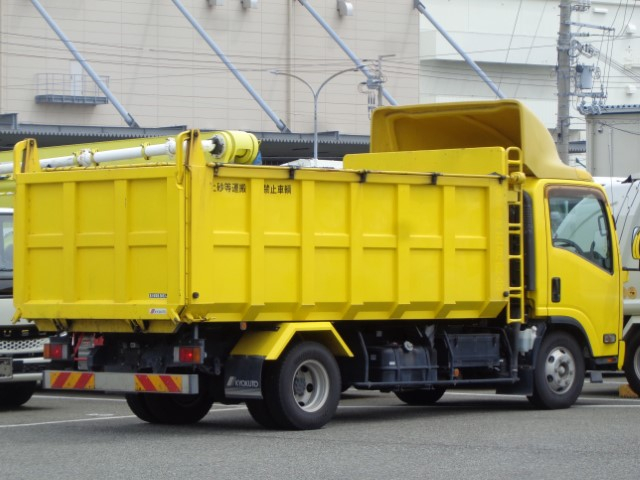 H29 いすゞエルフ 土砂禁深ダンプ