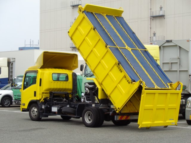 H29 いすゞエルフ 土砂禁深ダンプ