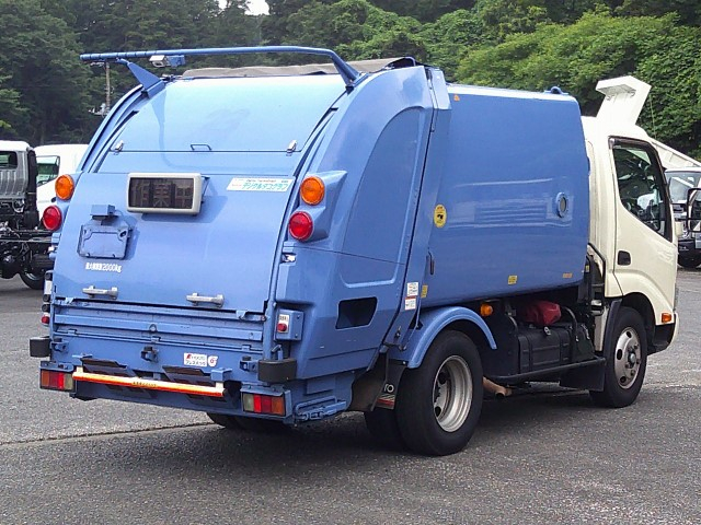 H30 日野デュトロ プレス式塵芥車4.2立米 左スライドドア