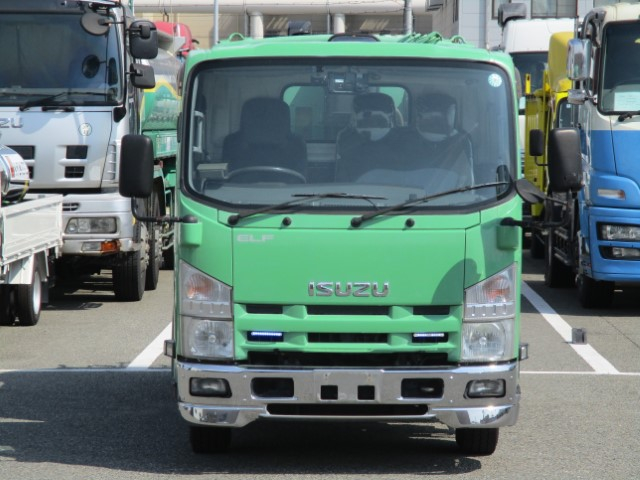 H25 いすゞエルフ プレス式塵芥車4.3立米