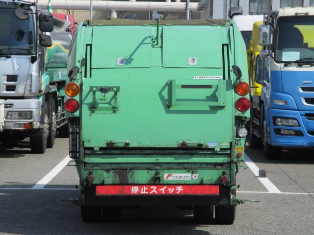 H25 いすゞエルフ プレス式塵芥車4.3立米