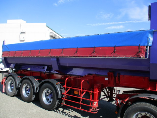 R4 トレクス GVW36トン3軸土砂ダンプセミトレーラー 極東製