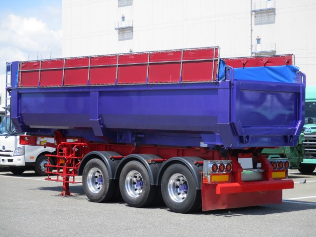 R4 トレクス GVW36トン3軸土砂ダンプセミトレーラー 極東製