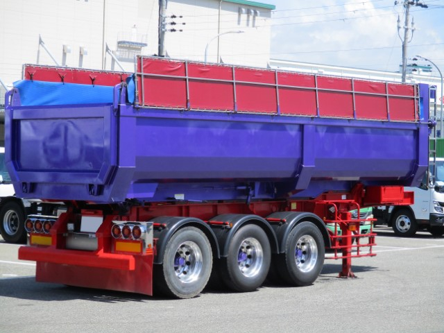 R4 トレクス GVW36トン3軸土砂ダンプセミトレーラー 極東製