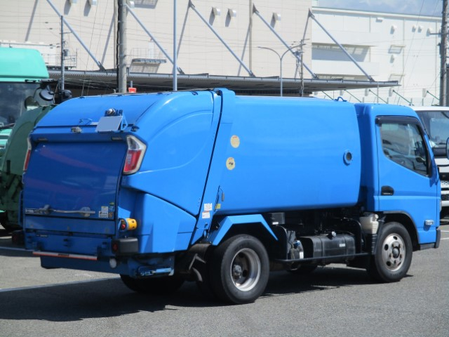 R3 三菱キャンター 回転式塵芥車5.1立米