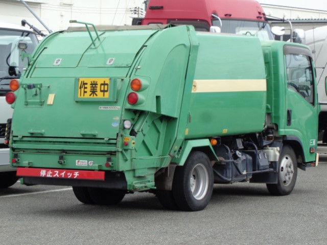 H28 いすゞエルフ プレス式塵芥車4.3立米